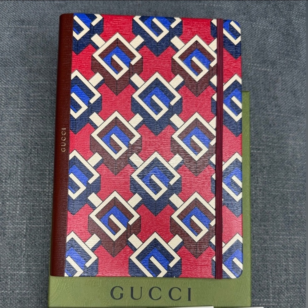 GUCCI hard cover note book